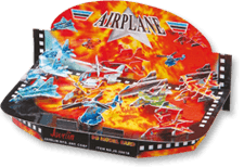 3D puzzle Letadla pro děti – skládačka se základnou a 9 díly