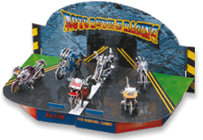 3D puzzle Motorky pro děti – skládačka se základnou a 6 díly