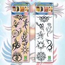 Nalepovací tetování Fantasy Tattoos pro děti – 15 motivů na archu
